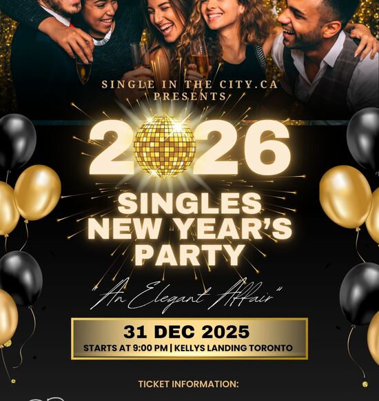 Toronto's Best Singles New Years Party 2026
